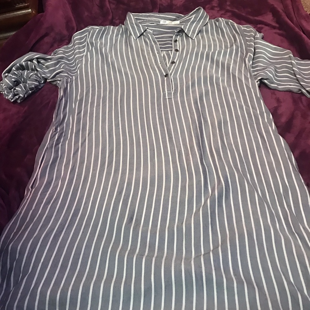 Pin stripe dress